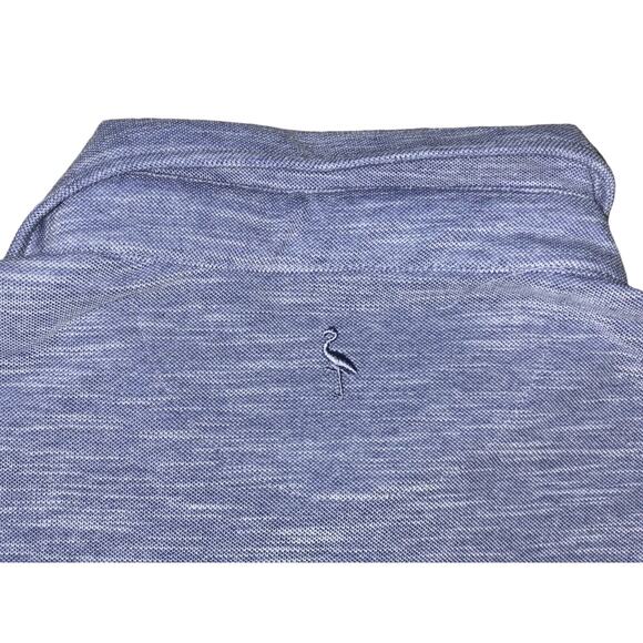 NEW TAILORBYRD Men's Polo Shirt Short Sleeves Button-Up Chambray Pocket NWT‎ - Picture 9 of 10